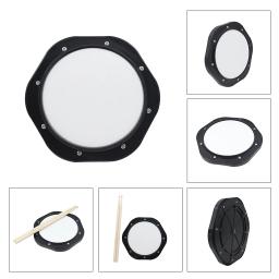 M mbat 10 polegadas peças de prática tambor mudo se encaixa jazz bateria exercício abs almofada e saco treinamento instrumentos percussão montagem - Image 1