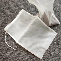 Saco de filtro de fermentação caseira de cerveja, sacola de filtro de malha de nylon para fervura de malte, ferramenta coador de comida, porca, suco, leite - Image 6