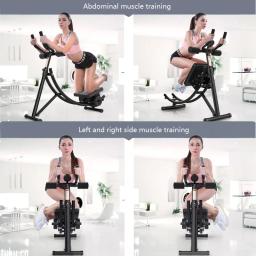 Wolfacemuscle trainer abdominal plataforma cintura fina dobrável máquina foguete rolo slider barriga equipamentos de fitness interior coaster - Image 3