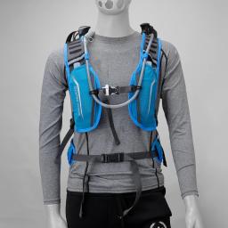 Outdoor esportes ultra-leve mochila 16L, corrida, hidratação, caminhadas, ciclismo, com bolsa de água 2L - Image 5