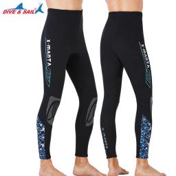 1.5mm calças de neoprene wetsuits das mulheres dos homens mergulho surf calças adultos terno molhado leggings para caiaque canoagem mergulho surf - Image 1