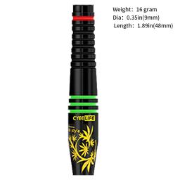 CyeeLife-Copper Dart Barrels, Punho para Soft Tip Dart e Ponta de Aço, Acessórios Play, 16g, 10g, 14g, 6pcs - Image 4
