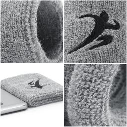 1pc suporte de cinta de pulso respirável gelo refrigeração tênis pulseira envoltório esporte sweatband para ginásio yoga voleibol mão suor banda novo - Image 3