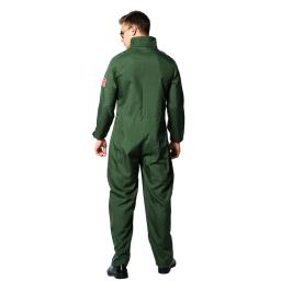 Terno piloto masculino dos anos 80 filme top gun uniforme da força aérea adulto halloween cosplay traje carnaval páscoa purim fantasia vestido - Image 4