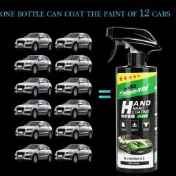 Nano Ceramic Car Coating Kit, Auto Detalhamento de Produtos, Líquido Spray Polish, Filme de cera, Paint Care, Acessórios Protetores, 500ml - Image 4
