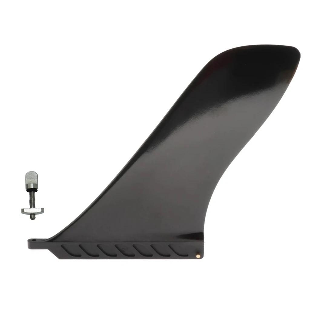 9 Polegada sup único centro fin com parafuso para longboard levante-se placa de pá rio surf - Image 1