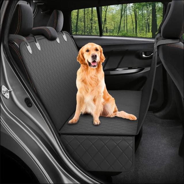 Capa Impermeável para Assento de Carro com Protetor Anti-Sujo para Cães e Cinto de Segurança