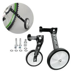 Par de rodas de treinamento da bicicleta para 16 18 20 22 24 inch polegada única velocidade estabilizador suporte trainer - Image 2