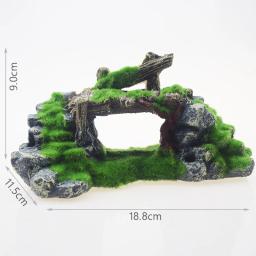Ornamentos para aquário, ponte de resina para peixes, decoração para aquário, tanque de tartaruga, paisagem, artesanato, acessórios para animais de estimação, 1 peça - Image 6