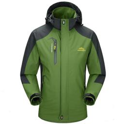 Jaqueta de caminhada à prova d'água, jaqueta corta-vento softshell para atividades ao ar livre, primavera outono, escalada, trilha, acampamento, esqui, casaco de chuva - Image 4
