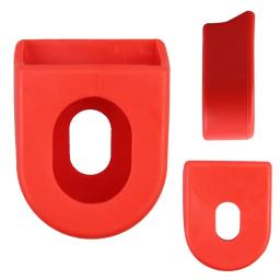 2 pçs silicone bicicleta manivela braço protetor capa corrida rosto manivela bota protetores mtb road bike universal cárter caso de proteção - Image 3