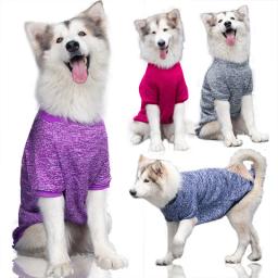 Grandes roupas para cães camisola de inverno tamanho 3xl-9xl roupas para animais de estimação golden retriever casacos para cães - Image 1