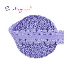 Franja elástico de renda completa 2 5 10 jardas 3/4 "20mm, vestido de tutu, costura, artesanato, guarnição de amarrar costura costura acessorios para costura porta chaves fitas para laços frete grátis fitas para laços - Image 6