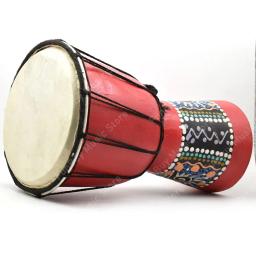 4 Polegada 6 Polegada profissional africano djembe tambor de madeira pele cabra bom som tradicional instrumento musical faz um ótimo som - Image 5
