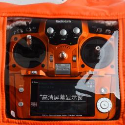 FPV Controle Remoto Luvas Quentes Outfield Capa Quente Transmissor Escudo Protetor de Mão Inverno Ao Ar Livre para FPV RC AT10II AT9S Drone - Image 3