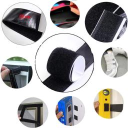 1 meter/pairs dupla forte auto-adesivo gancho e laço prendedor fita fita de adesivo mágica de náilon forte cola para costura diy artesanato - Image 6