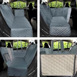 PETRAVEL Capa de assento de carro para cães, à prova d'água, para viagem, rede, protetor de assento traseiro, tapete de segurança para cães - Image 4