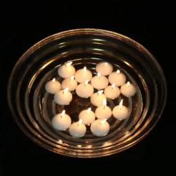 Velas românticas flutuantes de 10 fábricas, suprimentos para festa de casamento, decoração de casa, velas diy - Image 4