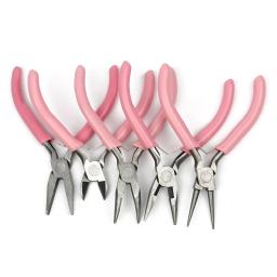 Alicate de fio de aço inoxidável para fazer jóias DIY, equipamento rosa, ferramentas manuais, corte final, feito à mão - Image 4