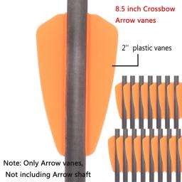 Besta e Besta Arcos, TPU Arcos Caça Acessórios, 3 Cores, Nota Não incluindo Arrow Shaft, 2 polegadas, 60 pcs, 100pcs - Image 4