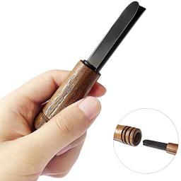 Caça ao ar livre Apito Decoy, imitar, faisão, Duck Call, Call Bird, voz do ganso, Armadilha Brown Oak, de madeira, Drop Ship - Image 5