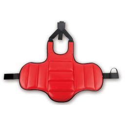 Vermelho karate guarda peito colete de boxe mma kickboxing corpo protetor de volta artes marciais taekwondo equipamentos muay thai armaduras dos homens crianças - Image 5
