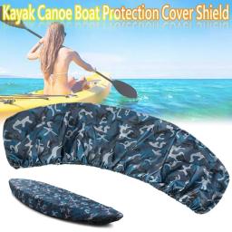 Impermeável oxford pano caiaque canoa barco dustproof proteção uv escudo capa - Image 1
