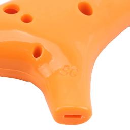 12-buraco ocarina resina de plástico alto c tuning ocarina novo 12-hole multicolorido flauta adulto instrumento infantil 1pc - Image 6