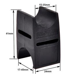 Suporte de luz da bicicleta universal farol titular lanterna rack velcro design mtb bicicleta luz montagem acessórios - Image 4
