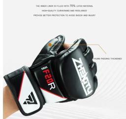 Luvas de boxe de couro Sparring masculinas, artes marciais, saco de pancadas, muay thai, treino de combate - Image 5