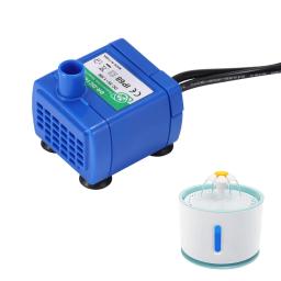 Bomba para bebedouro para animais de estimação, mini tanque de água com 3 camadas para substituição em casa, para gato e cachorro - Image 3