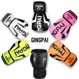 Luvas de Boxe Respiráveis para Homens e Mulheres, Saco de Punch Fitness, Kick Boxing, Luva MMA, Muay Thai Kicking, Luvas Protetoras, 6oz, 10oz, 12oz - Image 1