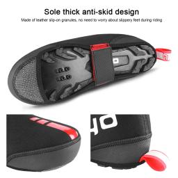 Capas para sapatos de ciclismo e mtb, à prova d'água e poeira, cobertura de sapatos - Image 5