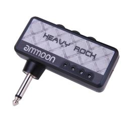 Ammoon amplificador de guitarra elétrica portátil amplificador de fone de ouvido mini amplificador de fone de ouvido amplificador de distorção acessórios de guitarra - Image 4