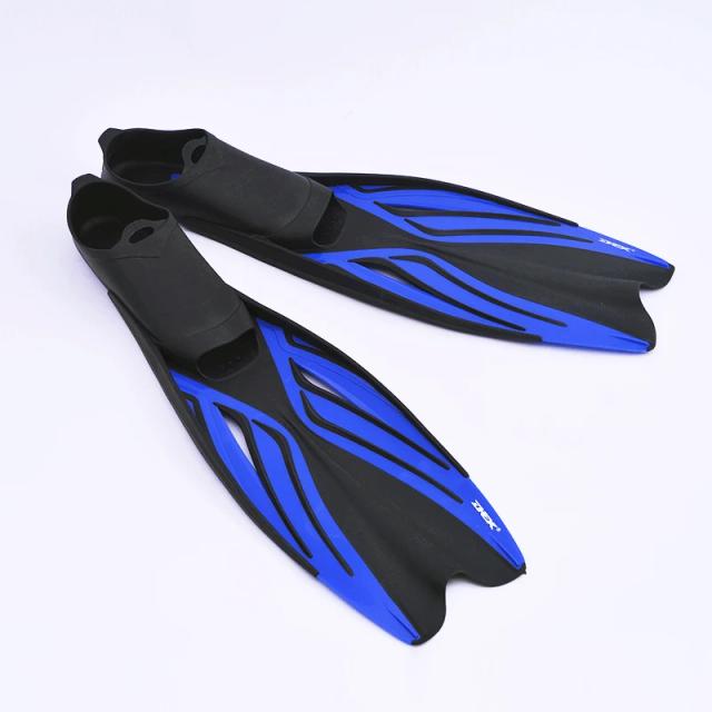 Nadadeiras de Natação em Silicone para Mergulho e Snorkeling - Barbatanas Longas e Confortáveis