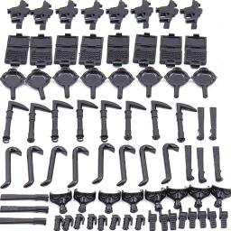 SWAT Armas Militares Building Blocks, Gun Cannon, Soldado do Exército, Chapéu Policial, Building Blocks, Figura Acessórios, Modelo Bricks, Brinquedo DIY, 25 Pcs, 50 Pcs, 100Pcs - Image 6