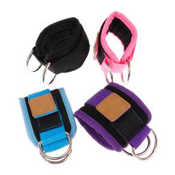 Correia de tornozelo para máquinas de cabo Punho de ginástica acolchoado, Protetor de tornozelo Ginásio Esportes, Equipamento de treinamento, Fitness, 1pc - Image 3