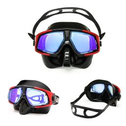 Rx prescrição corretiva kit de engrenagem de mergulho óptico hyperopia miopia snorkel conjunto seco topo máscara de mergulho visão ampla anti-nevoeiro uv400 - Image 5