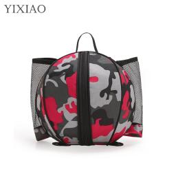 Yixiao forma redonda basquete mochila sacos de treinamento esportivo futebol bola vôlei fitness armazenamento ginásio saco pacote - Image 1