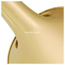 Symphony bb/f roupa de trombone, bronze amarelo com casca e bocal, tb502b, estudante, nova marca, frete grátis - Image 4