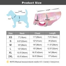 Casaco impermeável leve para cães e gatos, roupas para animais, cães pequenos e médios, roupas fofas para cachorros, quente para o inverno, XS-2XL - Image 6