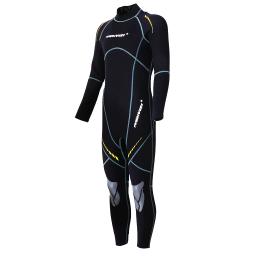 Roupa de mergulho premium neoprene wetsuit 3mm das mulheres dos homens freedive térmica wetsuit jaqueta completa terno ull corpo maiô - Image 5