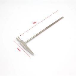 Mini Martelo de Jóias para Jóias, Ferramentas Artesanais, Aço Cooper, Ferro, Borracha, DIY - Image 2