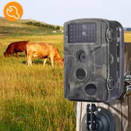 Câmera de caça com visão noturna hc802a, 1080p, 20m, para trilhas e animais selvagens, rastreamento, câmera sem fio de alta definição, infravermelho, hc802a - Image 6