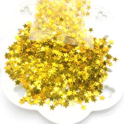 Confete para decoração de festa 3000mm, confete de mesa em ouro e prata - Image 1