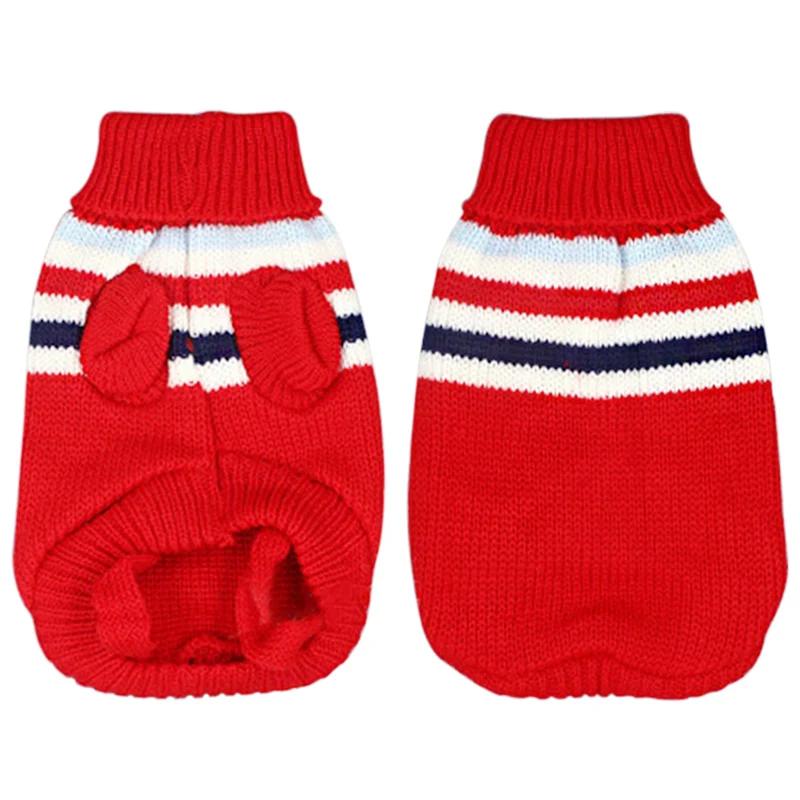 Roupas para animais de estimação cão camisola gato traje para cães pequenos natal cervos roupas gato camisola cães casaco dia das bruxas quente pet knitte casaco - Image 1