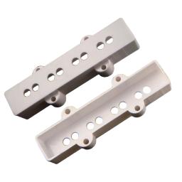 Capas para instrumento musical, conjunto de 2 peças de captadores brancos jazz, capa de pescoço e ponte para jb bass - Image 1