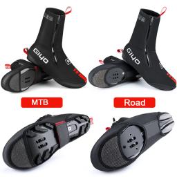 Sapatos térmicos de neoprene para ciclismo, Capas de bota de ciclismo impermeável, MTB Shoe Covers para bicicleta, Botas quentes para inverno - Image 6