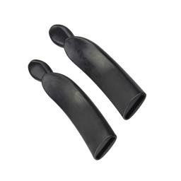 Capa de proteção para arco e membros, 2 peças, acessório preto, para tiro com arco recurvo, removível, protetor de membros, acessórios para caça - Image 2