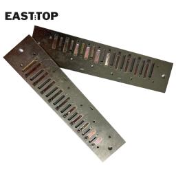 EASTTOP-Reedplates com Parafuso, Peças de Instrumentos Musicais, 10 Buracos, 40 Tone Harmonica, T10-40 - Image 4